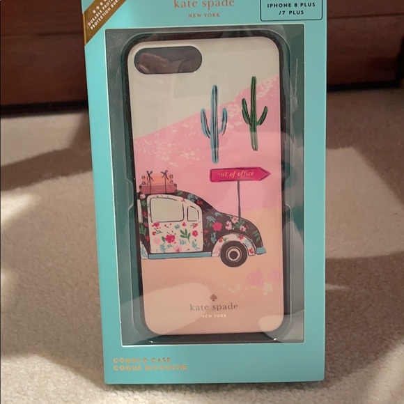 Kate Spade iPhone 8+ case “out of office”